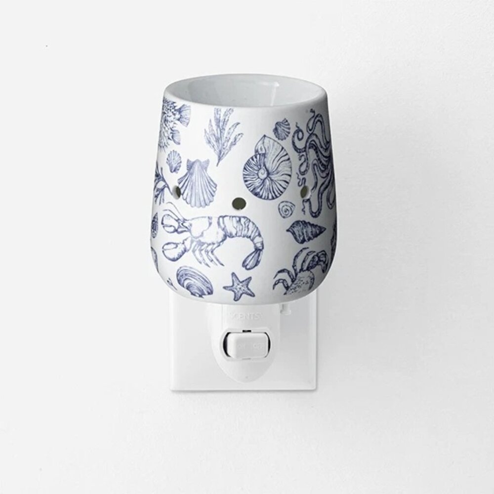 Scentsy Ocean Life Plug In Wax Warmer White NEW In Box - Picture 2 of 4